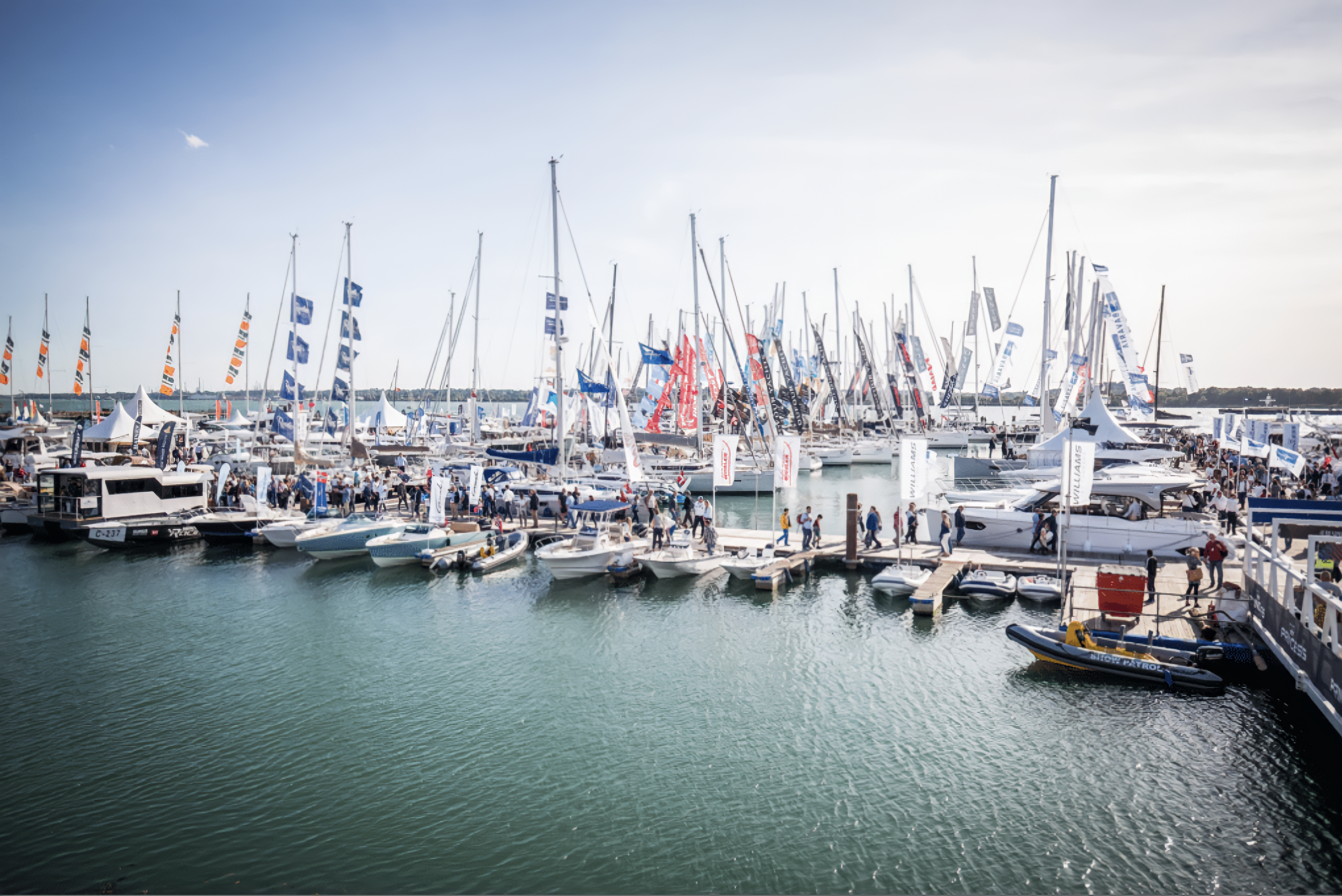 Southampton Boat Show with Burton Waters Boat Sales